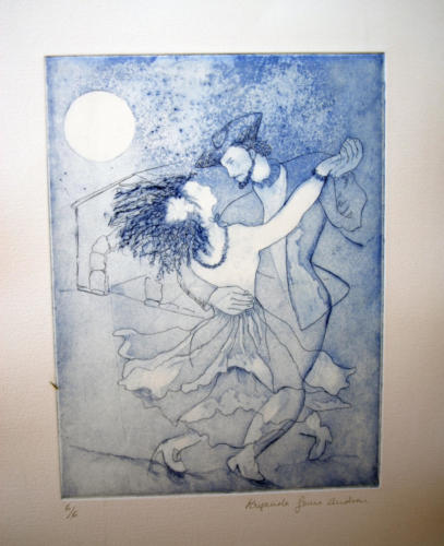 Rosana a la luz de la luna